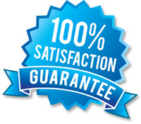 100% Satisfaction  Guarantee