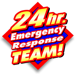 24hr. Emergency response team !
