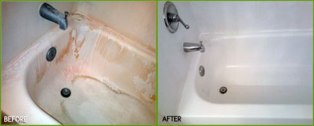 Sink Cleaning Before And After