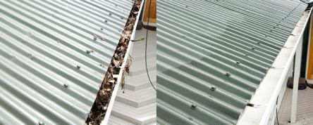 Roof Drain Cleaning